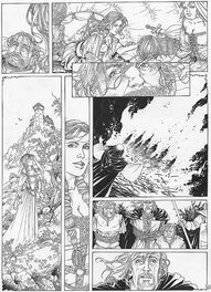 Éric Stalner - Le Roman de Malemort T3 Planche 5 - Planche originale