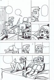 Planche originale - Scott Pilgrim - Vol 4 - Page 74