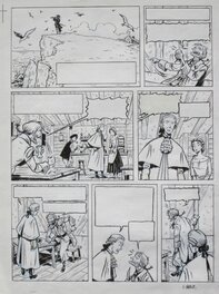 Émile Bravo - L'ile au trésor - Planche originale