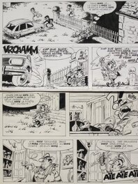 Jean-Claude Fournier - Spirou et Fantasio - Planche originale