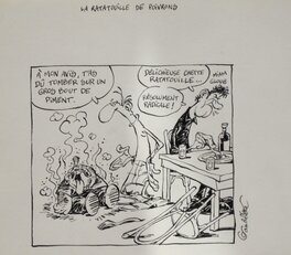 Michel Gaudelette - Dessin - Planche originale