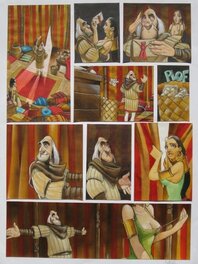 John-Simon Loche - Robin Hood - Planche originale