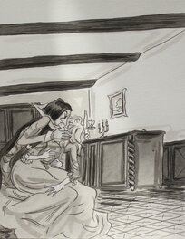Agnès Maupré - Dessin - Original Illustration