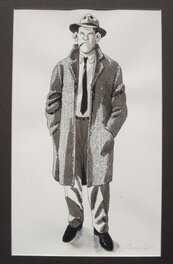 Emmanuel Moynot - Nestor Burma - Original Illustration