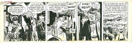 Milton Caniff - Steve Canyon strip - Comic Strip