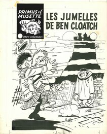 François Craenhals - François Craenhals, Couverture de Primus et Musette - Original Cover