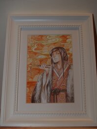 Aurore - Volutes de fumée - Original Illustration