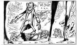 Benn - André Benn, Case non retenue - Comic Strip