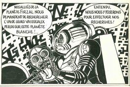 Jacques Devos - Chroniques d'extraterrestres (Détail) - Comic Strip