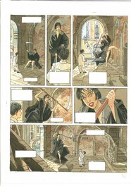 Jean-Pierre Gibrat - Marée basse p. 59, mise en couleurs - Comic Strip