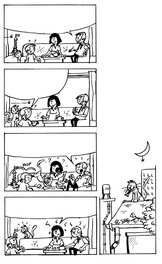 David Baran - 布朗夏貓 - Strip 001 - Comic Strip