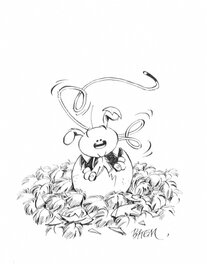 Batem - Batem / Le Marsupilami - Original Illustration