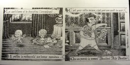 Guillaume Bianco - Bianco Guillaume - Billy Brouillard - strip inedit 1 - Planche originale