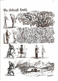 Blutch - Blutch - Total Jazz : "The Abstract Truth" - Planche originale