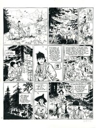 Matthieu Bonhomme - Bonhomme / Marquis D'Anaon - Planche originale