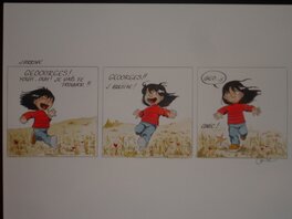 Cécile - Cecile BROSSEAU - Cedille - strip - Planche originale