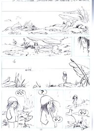 Cécile - Cecile Brosseau - Edlyn - page 37 planche 35 - Planche originale