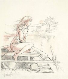 Jean-François Charles - Charles JF - India dreams - Original Illustration