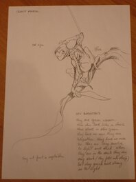 Crisse - Crisse - Crayonné Axiomes (1) - Original Illustration