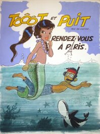 Couverture originale - De GIETER lucien - Tooot et Puit - Couverture