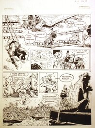 Derib - Derib - Yakari - planche - Comic Strip