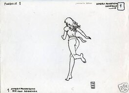 Dessin original Milo MANARA