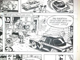 Fournier - Spirou - Le faiseur d'Or - planche 5 histoire champignon Nippon (hommage Gaston)