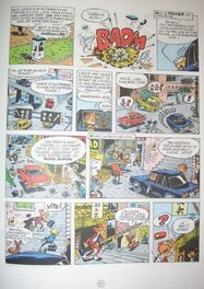 Fournier - Spirou - Le faiseur d'Or - planche 5 histoire champignon Nippon (publication) Fournier - Spirou - Le faiseur d'Or - planche 5 histoire champignon Nippon (publication)