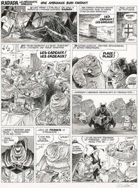 Michel Gaudelette - Gaudelette - Radada 3 Une bonne ambiance pl1 - Planche originale