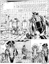 Julien/CDM - Julien CDM - RDV des anneaux planche 1 - Comic Strip