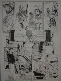 Michel Koeniguer - Koeniguer Michel - The Bridge - Tome 1 (1/2) - Planche originale