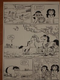 Laurel - Laurel (Laureline MICHAUT) - "Le Journal de Carmila" Tome 3 (chevaux) - Comic Strip