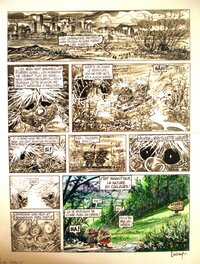 Philippe Luguy - Luguy Philippe - Bienvenue au locle - planche - Comic Strip