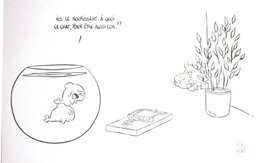 Poupon Nicolas - Le fond du bocal (encre N&B) Poupon Nicolas - Le fond du bocal (encre N&B)