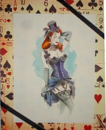 Maly Siri - Siri Maly - Burlesque Redhead - Illustration originale