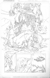 Mel Rubi - Red Sonja - #11 p.1 - Planche originale