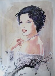 Milo Manara - Manara pour Chanel - Illustration originale