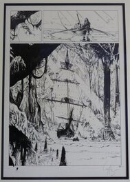 Mathieu Lauffray - Long John Silver, Le Labyrinthe d'émeraude (T.3), Planche 32 - Comic Strip