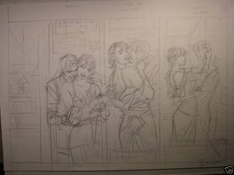 Jean-Pierre Gibrat - Esquisse de Gibrat - Original art