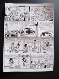 Francis - Francis - Capitaine Lahuche - Planche originale