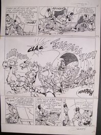 Jacques Sandron - Sandron - Godaille et Godasse - Planche originale