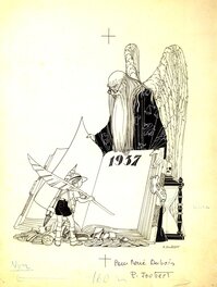Pierre Joubert - Joubert - Couverture Scout de France - 1937 - Original Cover