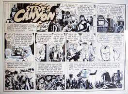 Milton Caniff - Steve Canyon - Planche originale