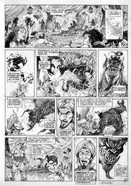 Mohamed Aouamri - Sinbad - T01 - Planche 02 inédite - Planche originale