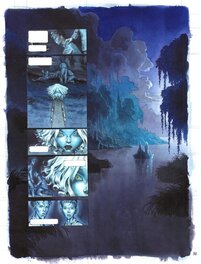 Planche originale - La confrérie du crabe #2 - dernière page