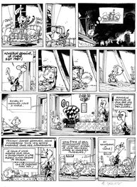 André Geerts - Jojo au pensionnat - Planche 18 - Planche originale