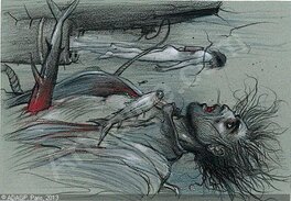 Enki Bilal - Animal Z - Planche originale