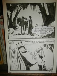 Leone Frollo - Biancaneve - Planche originale