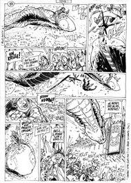 Lidwine - La quête de l'oideau du temps - T5 - L'ami Javin - Storyboard - Comic Strip