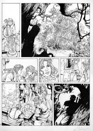 Éric Stalner - Roman de Malmort - T04 - - Planche originale